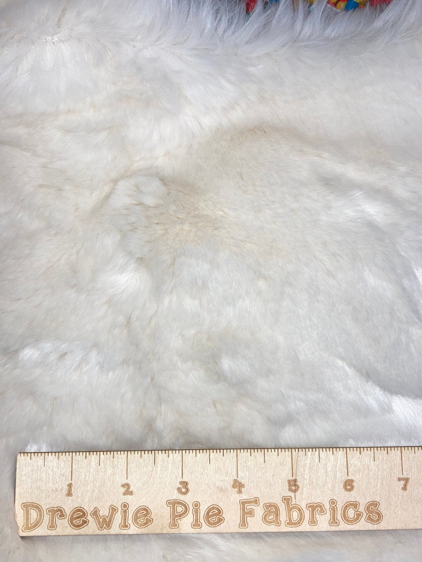 Faux fur squares (for making gnome beards) Cream color- small order quantities