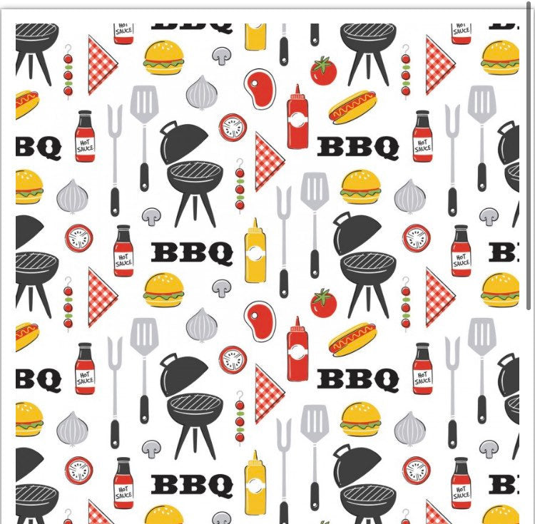 CAM21200601-1 Grill Master Cotton Fabric Designer: Camelot Design Studio King of the Grill