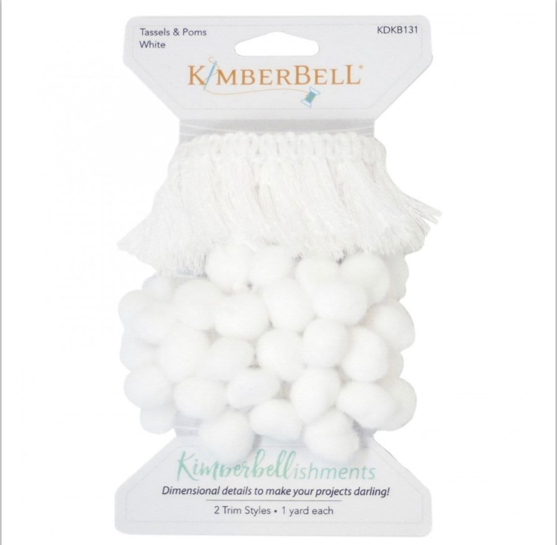 KIDKB131 Tassels & Poms Trim Designers: Kim Christopherson, Kimberbell White