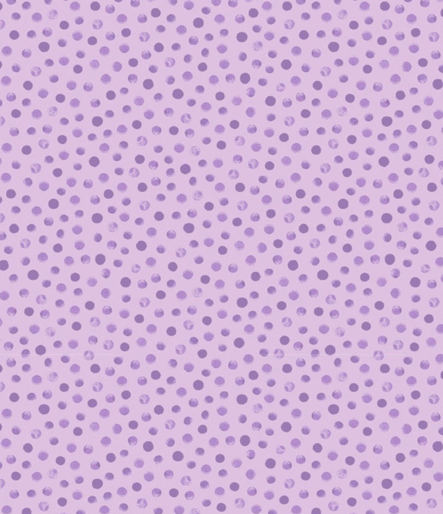 SusyBee Tonal Dot SB purple Cotton Fabric - 100% Cotton - Fat Quarters and continuous cuts-