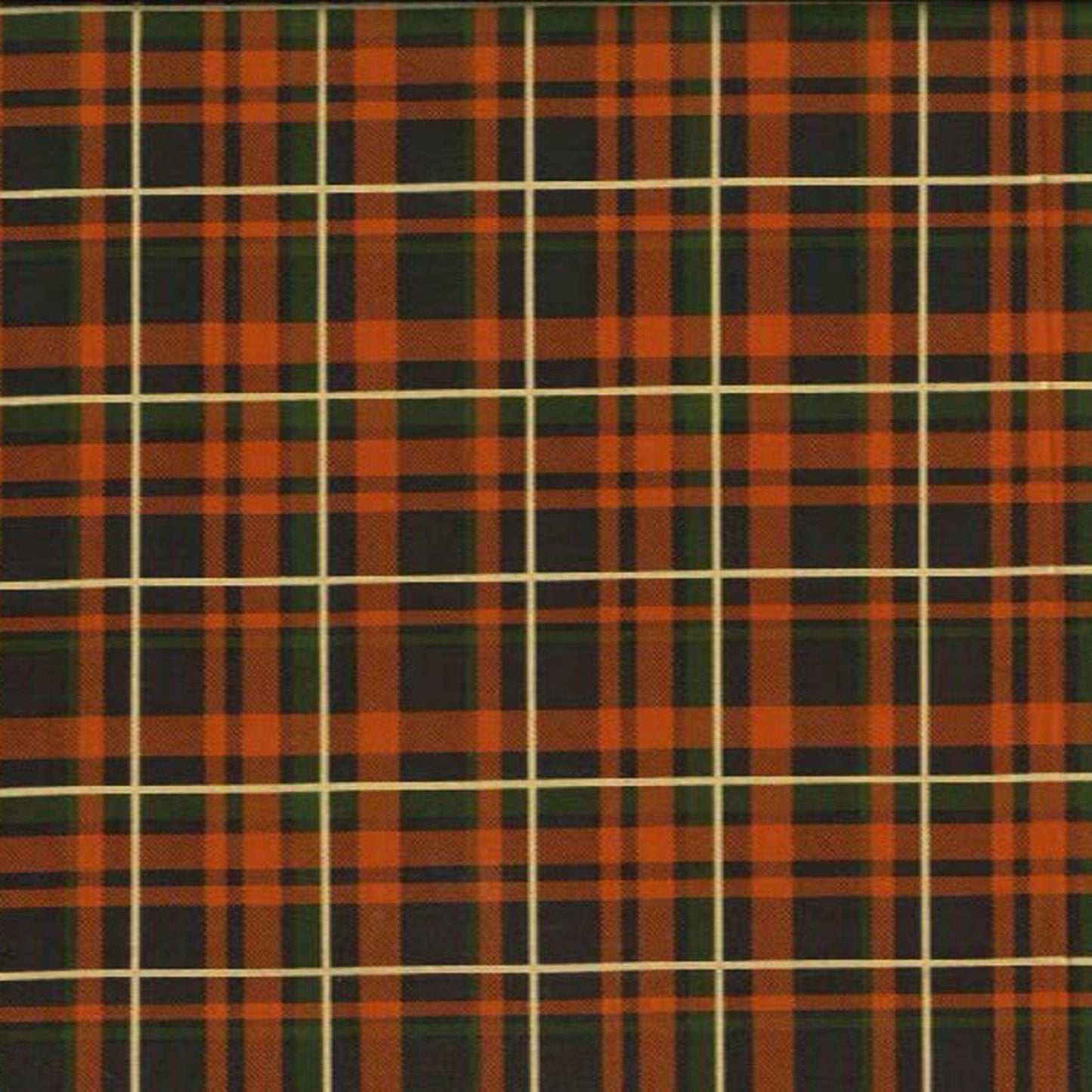 Fabric Traditions Glitter Plaid Cotton Fabric 100% Cotton - Autumn
