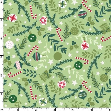 A Quilty Little Christmas 10576G Maywood Studio - 100% Cotton - Fabric- continuous cuts
