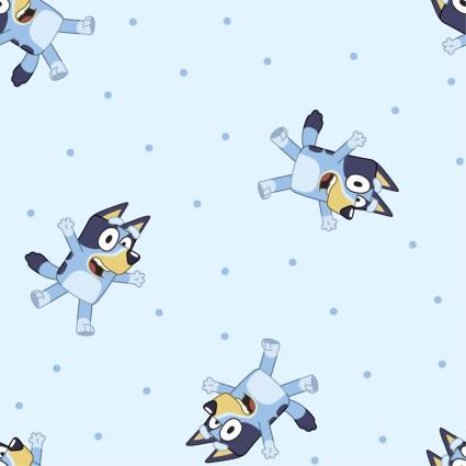 Bluey Fleece SPR81587-A62078- Fabric -100% Polyester 58/60” wide - cut to size.