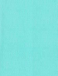 Micro Dots White Dots on Wash Turquoise - 100% Cotton