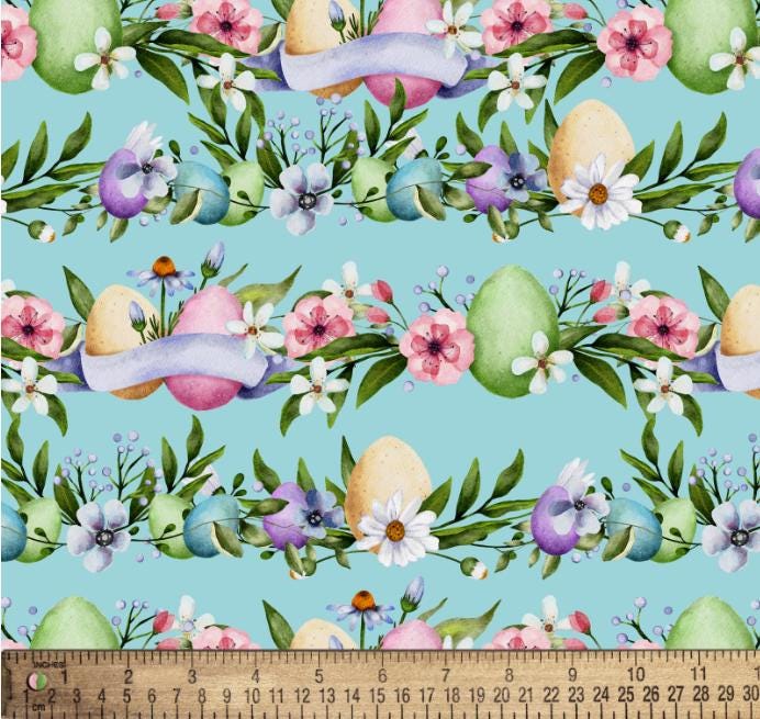 David Textiles - Sweet Spring 100% Cotton Fabric Continuous Cuts