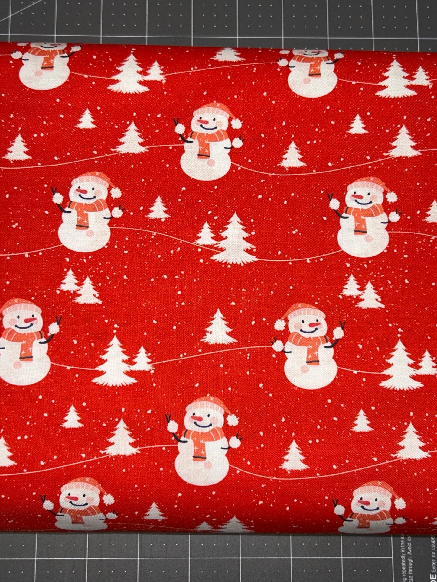 Snowball Shenanigans Christmas Cotton Fabric - 100% Cotton