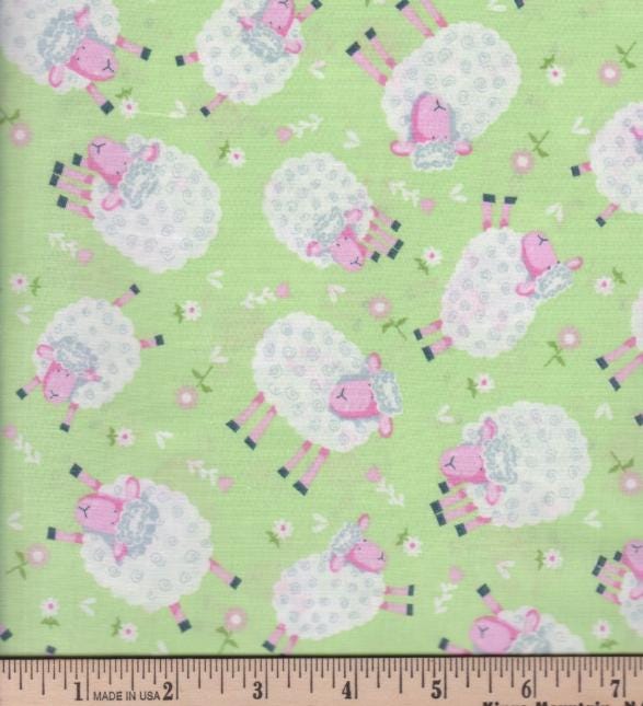 Silly Sheep 100% Cotton -