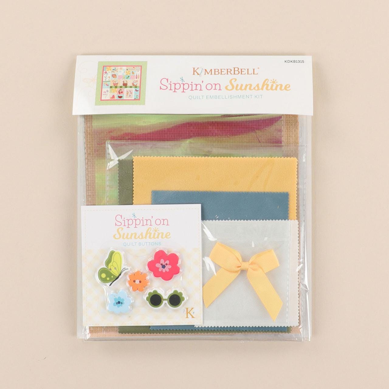 Kimberbell Sippin' Sunshine Necessities, Digital Files and/or the Embellishments Designers: Kim Christopherson, KimberBell