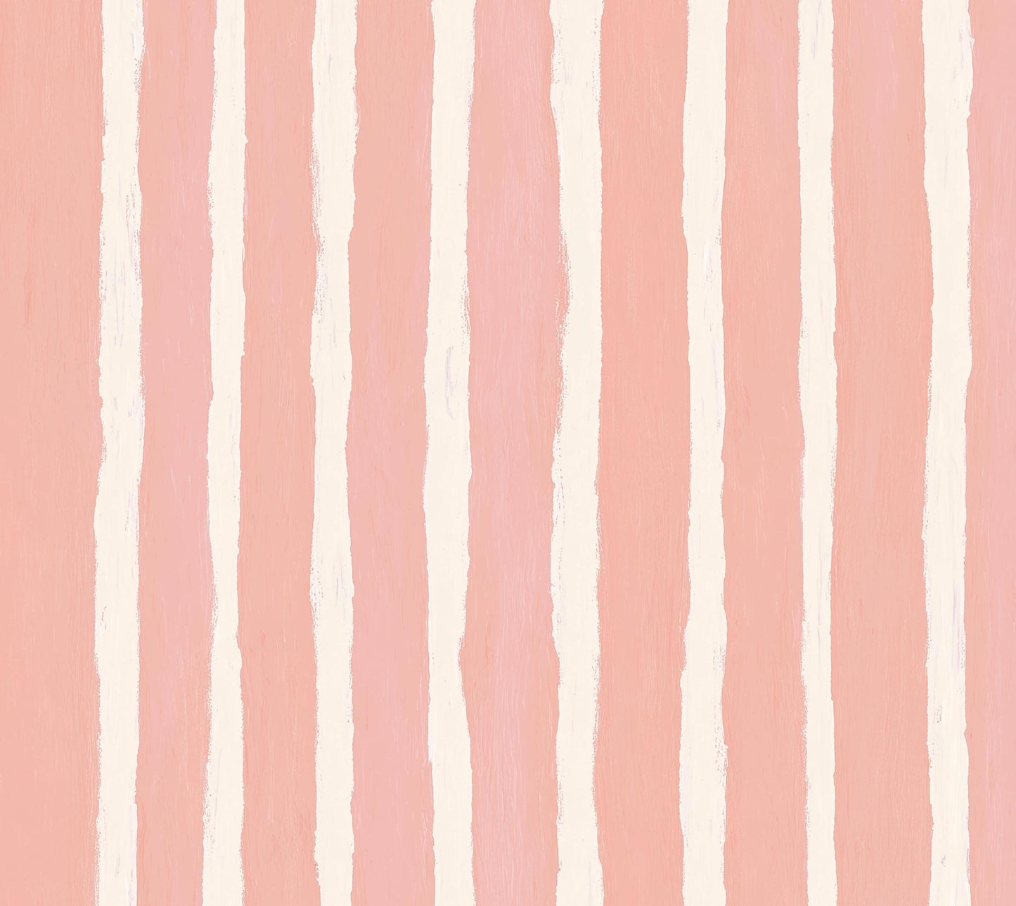 Pink Village Watercolor Stripes Cotton Fabric- 100% Cotton Continuous Cuts Drewie Pie Fabrics