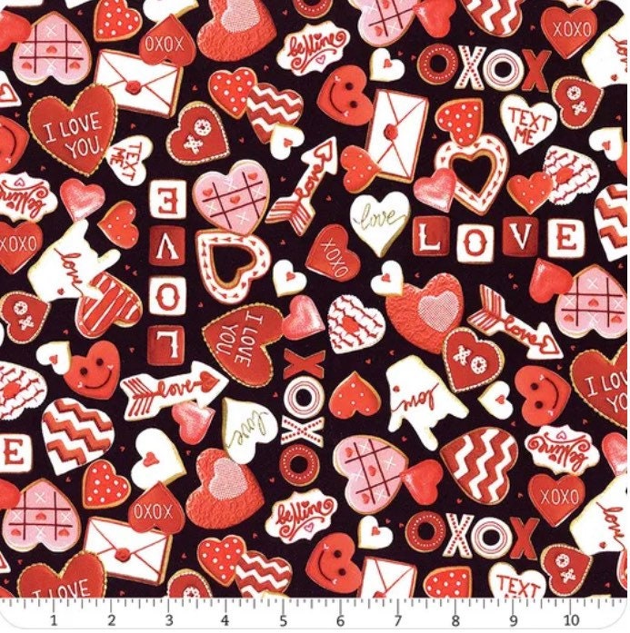 Valentine's Day Fabric