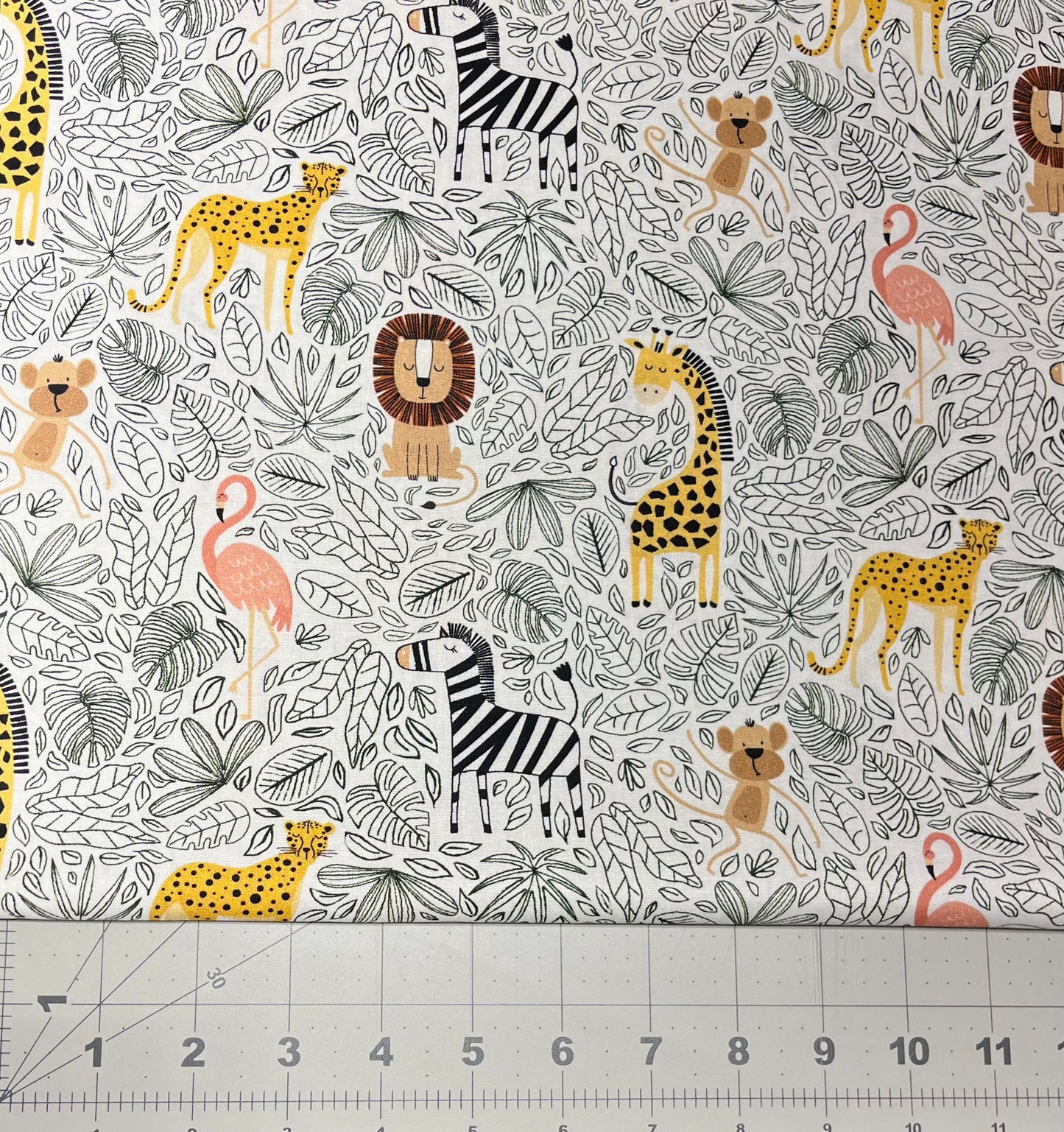 Wild Safari 24193 Fabric - 100% Cotton - Continuous cuts
