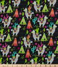 Llama Fabric -- 100% Cotton Animal Fabric