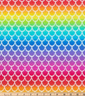 Rainbow Mermaid Scales - 100% Cotton Fabric