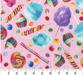 Rainbow Candy fabric-100% Cotton