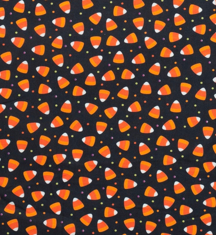 Candy corn fabric -  JA - thanksgiving- fall- autumn- 100% Cotton -