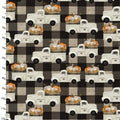 Fall Vintage trucks Fabric -100% Cotton 3W-Happy Fall 18118 Multi - Truck