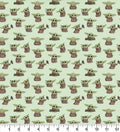 Star Wars Mando child playful poses - 100% Cotton fabric Licensed Fabric