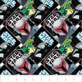 Star Wars Camelot 73800212 fabric- 100% Cotton fabric - Mando Poster Collage