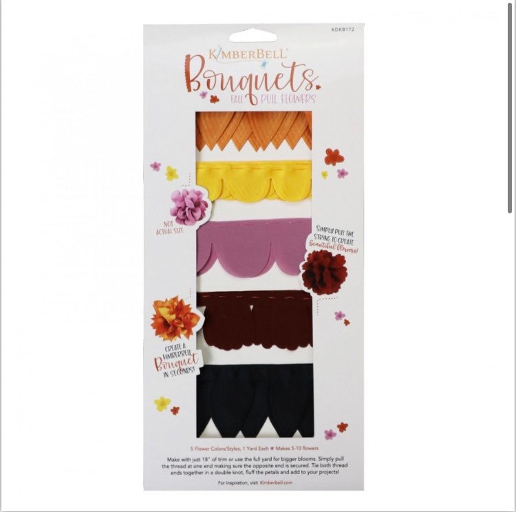KIDKB172 Kimberbell Bouquets Designers: Kim Christopherson, Fall Pull Flowers