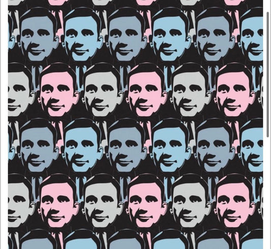 CAM96090110-1 The Office OFC Michael Scott - Cotton Fabric- continuous cuts