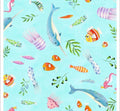 ELS17004-SOB Little Mermaids Fabric Cotton Designer: Nicole in den Bosch- continuous cuts