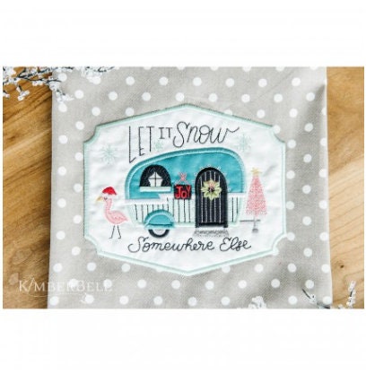KID203 KimberBell Curated: Home for the Holidays Designers- Kim Christopherson, Machine Embroidery USB Stax
