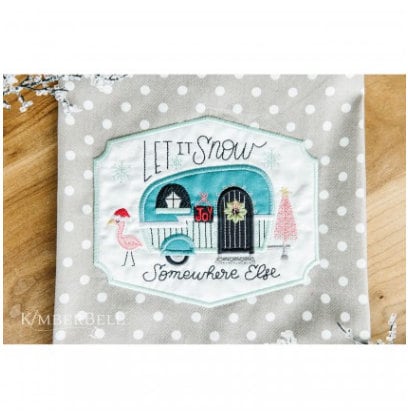 KID203 KimberBell Curated: Home for the Holidays Designers- Kim Christopherson, Machine Embroidery USB Stax