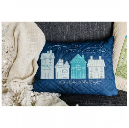 KID203 KimberBell Curated: Home for the Holidays Designers- Kim Christopherson, Machine Embroidery USB Stax