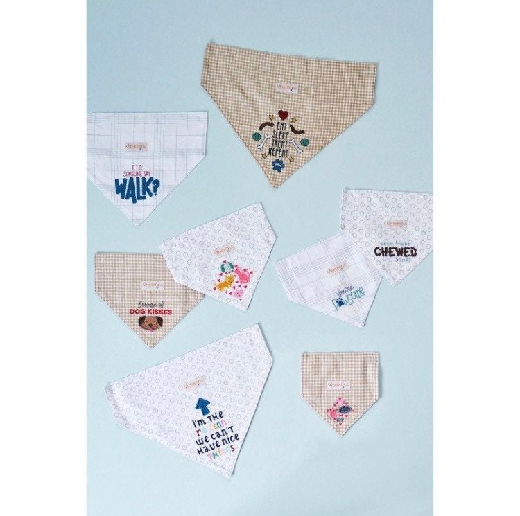 SALE! KID5106 Playful Pet Kerchiefs Designers: Kim Christopherson, KimberBell Machine Embroidery CD