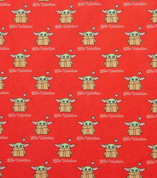 Star Wars Valentines Fabric- 100% cotton Licensed Fabric