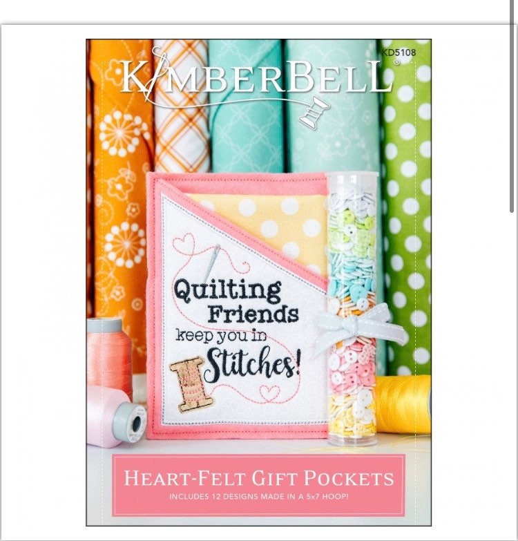 KID5108 Heart-Felt Gift Pockets CD Designers: Kim Christopherson, KimberBell