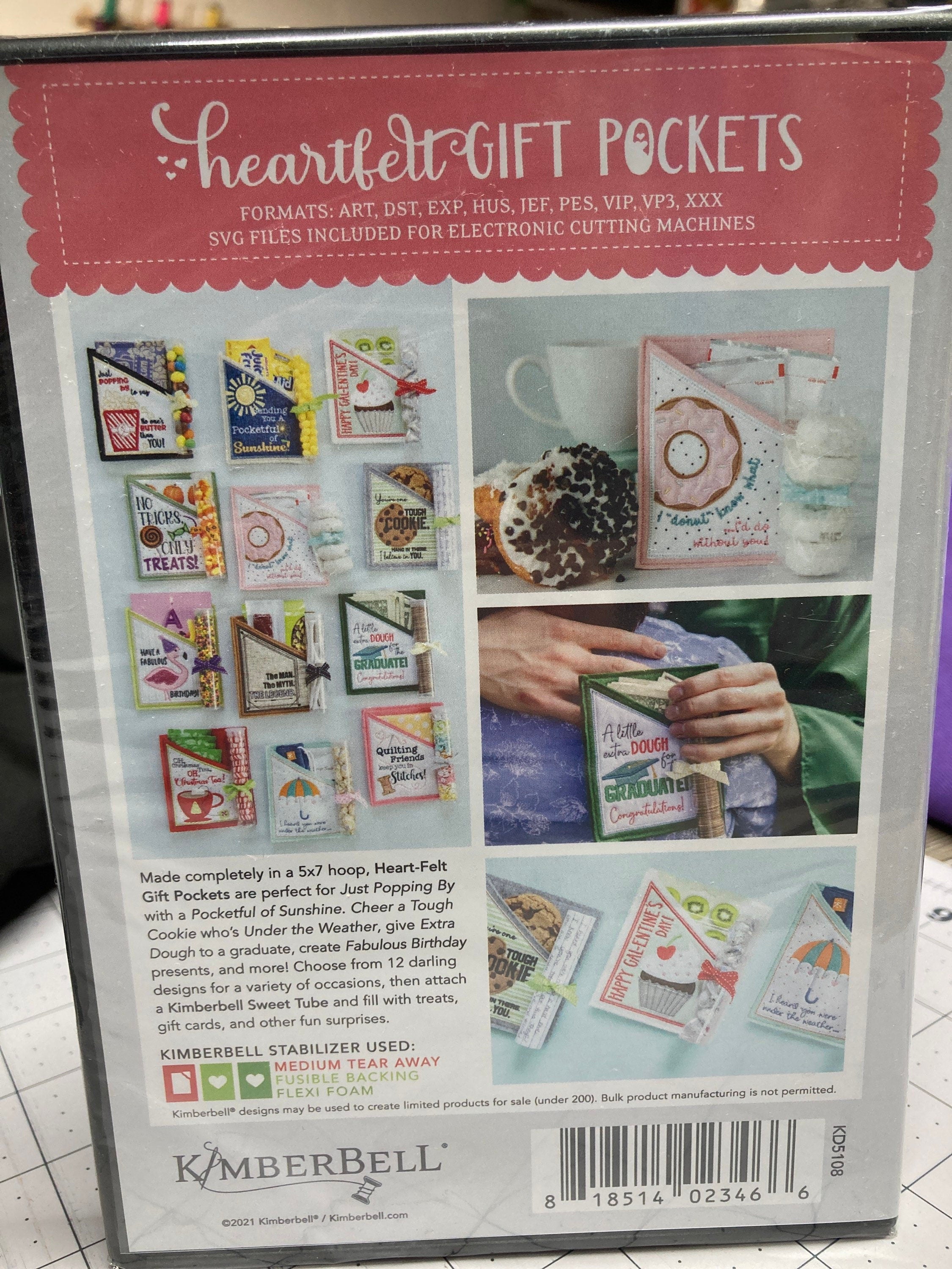 KID5108 Heart-Felt Gift Pockets CD Designers: Kim Christopherson, KimberBell