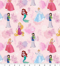 Disney princesses and friends Little Mermaid cotton fabric100% Cotton - continuous cuts - Licensed Fabric