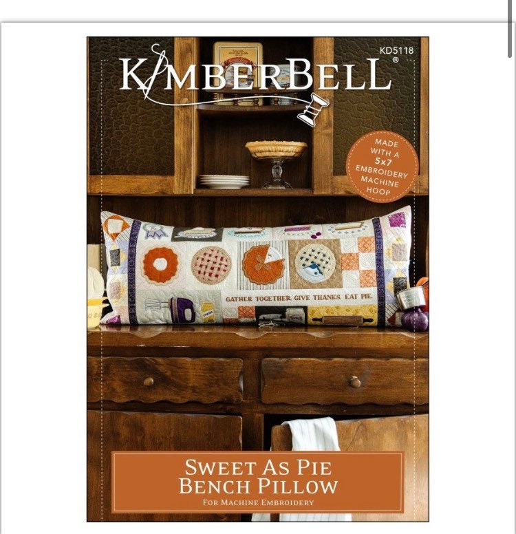 KID5118 Sweet as Pie embroidery CD- Kimberbell