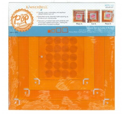 KDTL101 Orange Pop Rulers- Kimberbell square rulers