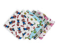 Super Mario Fat Quarter Bundle (18”x21”) bundle - x5 prints- Stax