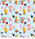 Ice Cream Toss Disney Cotton Fabric - 100% Cotton -Licensed Fabric