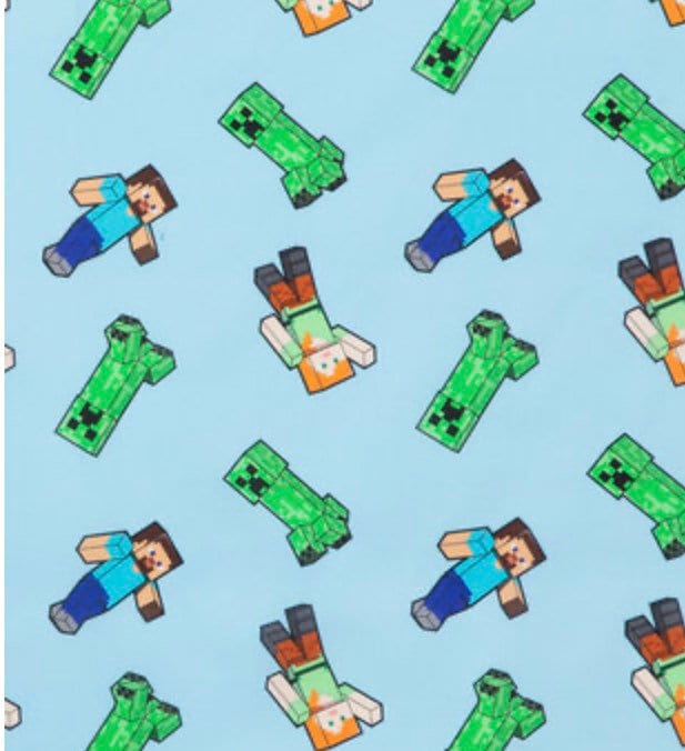 Minecraft fabric - 100% Cotton - Licensed Fabric