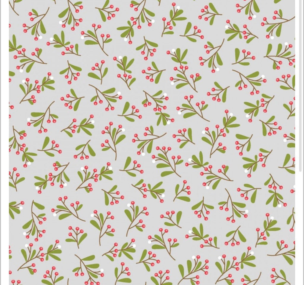 Cup Of Cheer Kimberbell Christmas Cotton Fabric - MAS10207-K