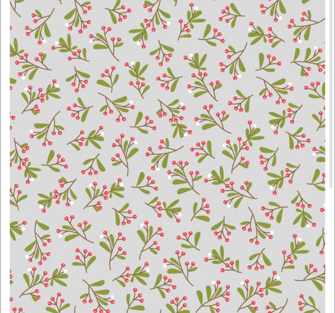 Cup Of Cheer Kimberbell Christmas Cotton Fabric - MAS10207-K