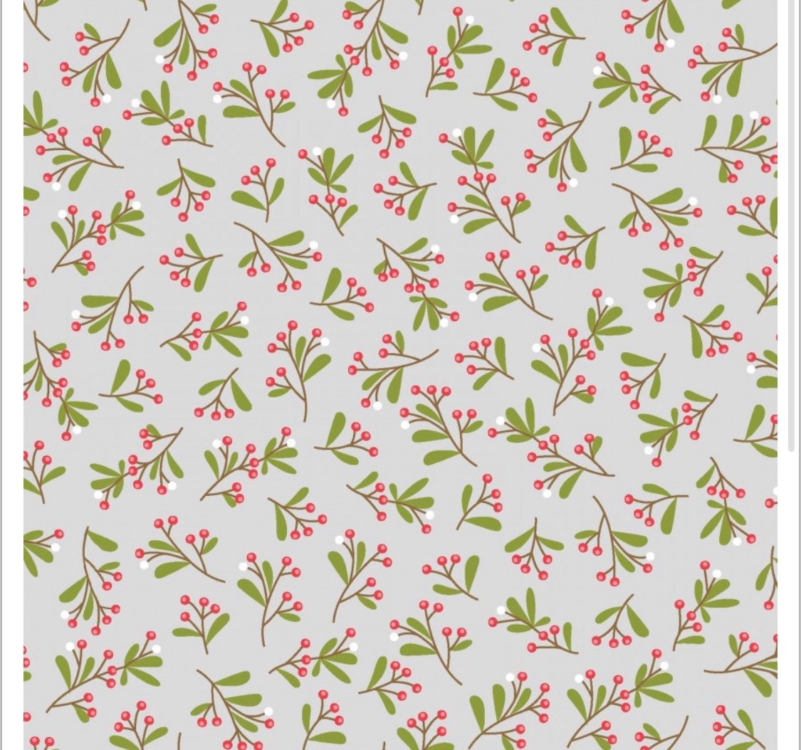 Cup Of Cheer Kimberbell Christmas Cotton Fabric - MAS10207-K