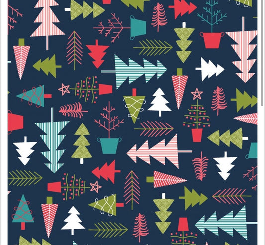 Cup Of Cheer Kimberbell Christmas Cotton Fabric MAS10204-N