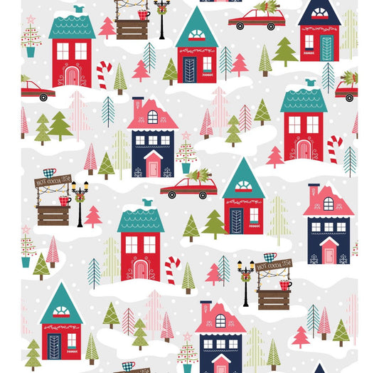 Cup Of Cheer Kimberbell Chrstmas Cotton Fabric 10202 N MAS10202-W