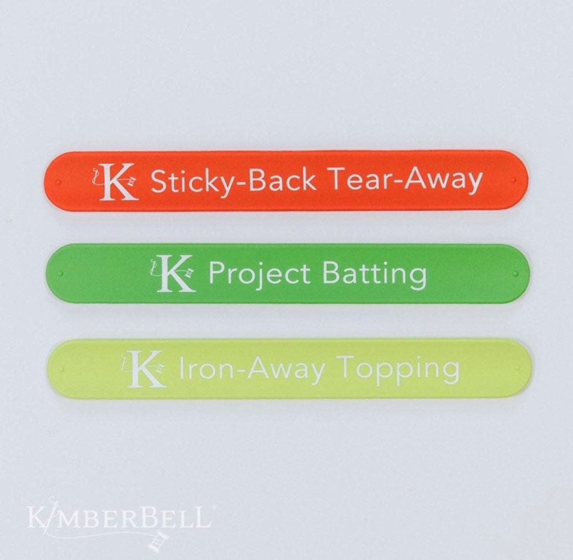 KIDST142 Add on Slap Bamds- Kimberbell -Stabilizer Slap Bands Designers: Kim Christopherson, KimberBell 3 count