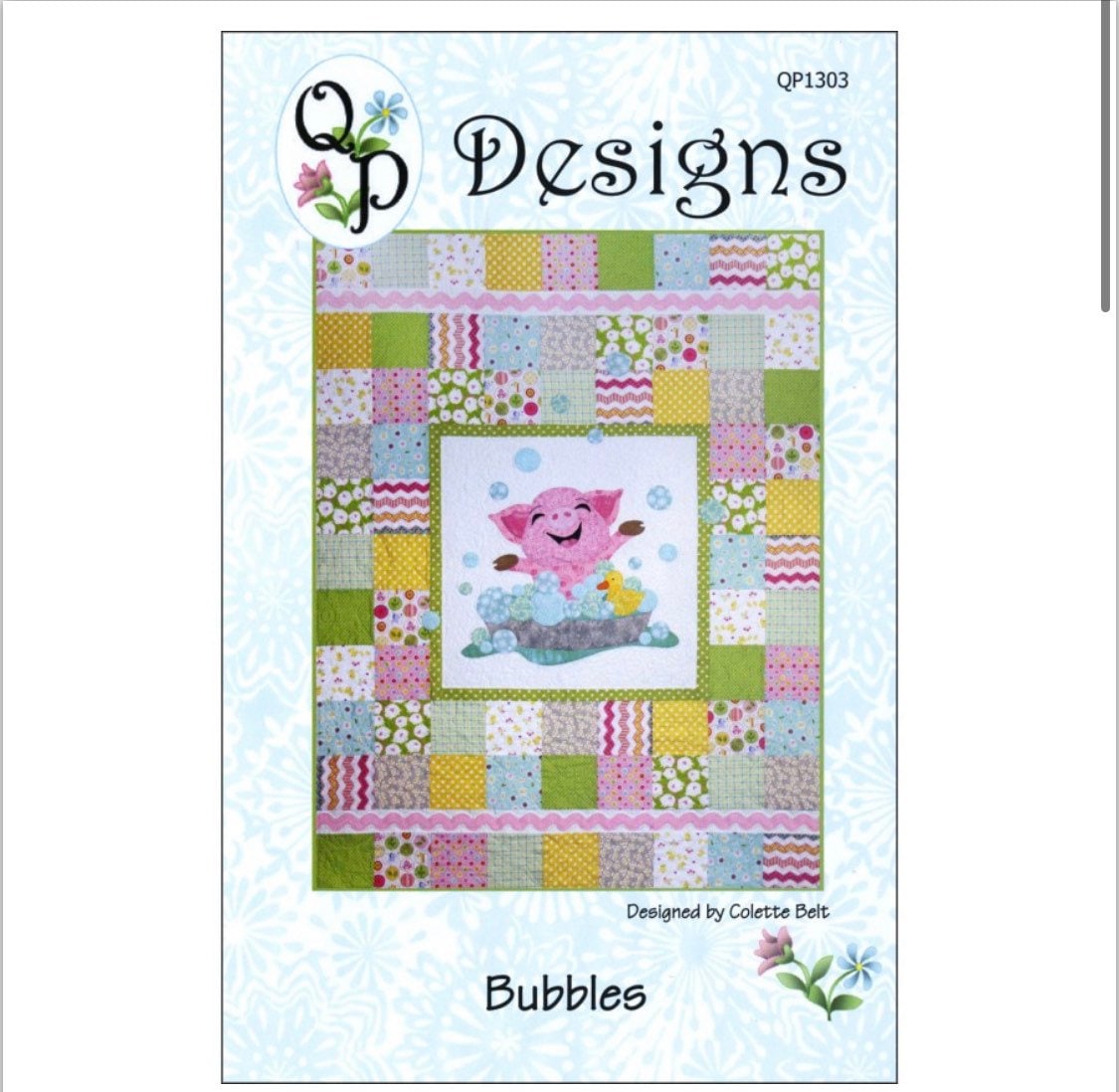 Baby Quilt Pattern- “Bubbles” - QPD1303- QP designs