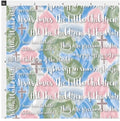 Jesus Loves the Little Children Cotton Fabric - By Drewie Pie Fabrics - Continuous cuts.