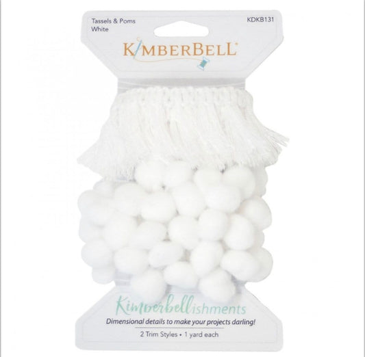 KIDKB131 Tassels & Poms Trim Designers: Kim Christopherson, Kimberbell White