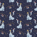 Cinderella Heart of a Princess cotton fabric - 100% Cotton - by the 1/2 yard- continuous cuts- Licensed Fabric