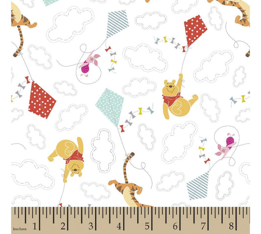 Winnie the Pooh Cotton fabric 100% Cotton - Licensed Fabric