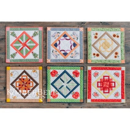 KD5121 Embroidery CD Cuties: Volume 2 - July - December -Booklet and Embroidery CD